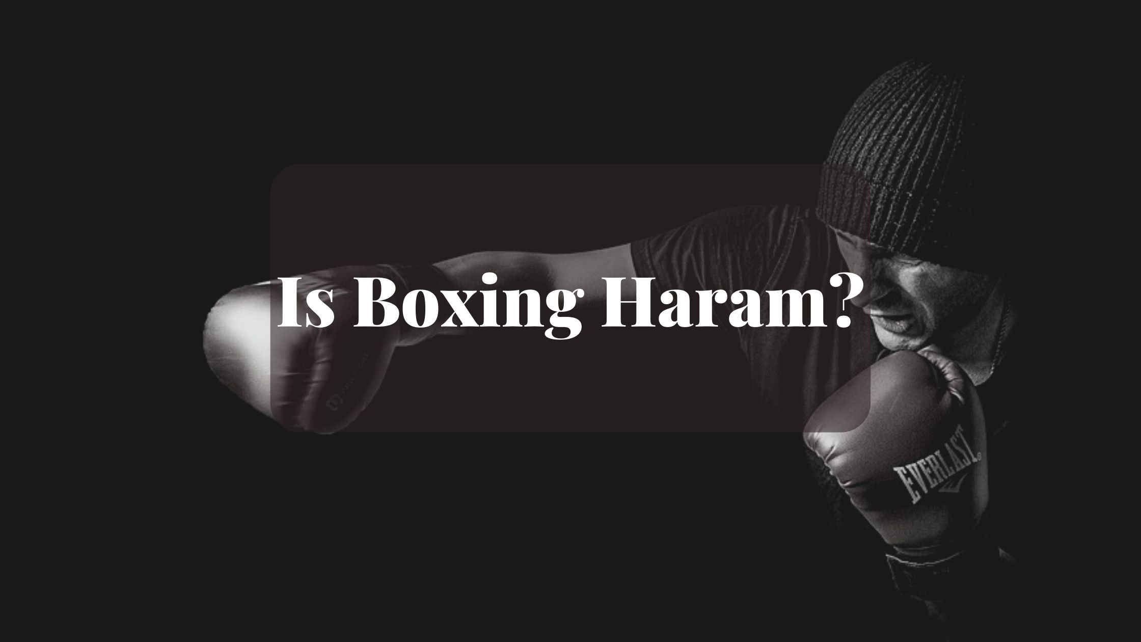 Is Boxing Haram Is Boxing Haram