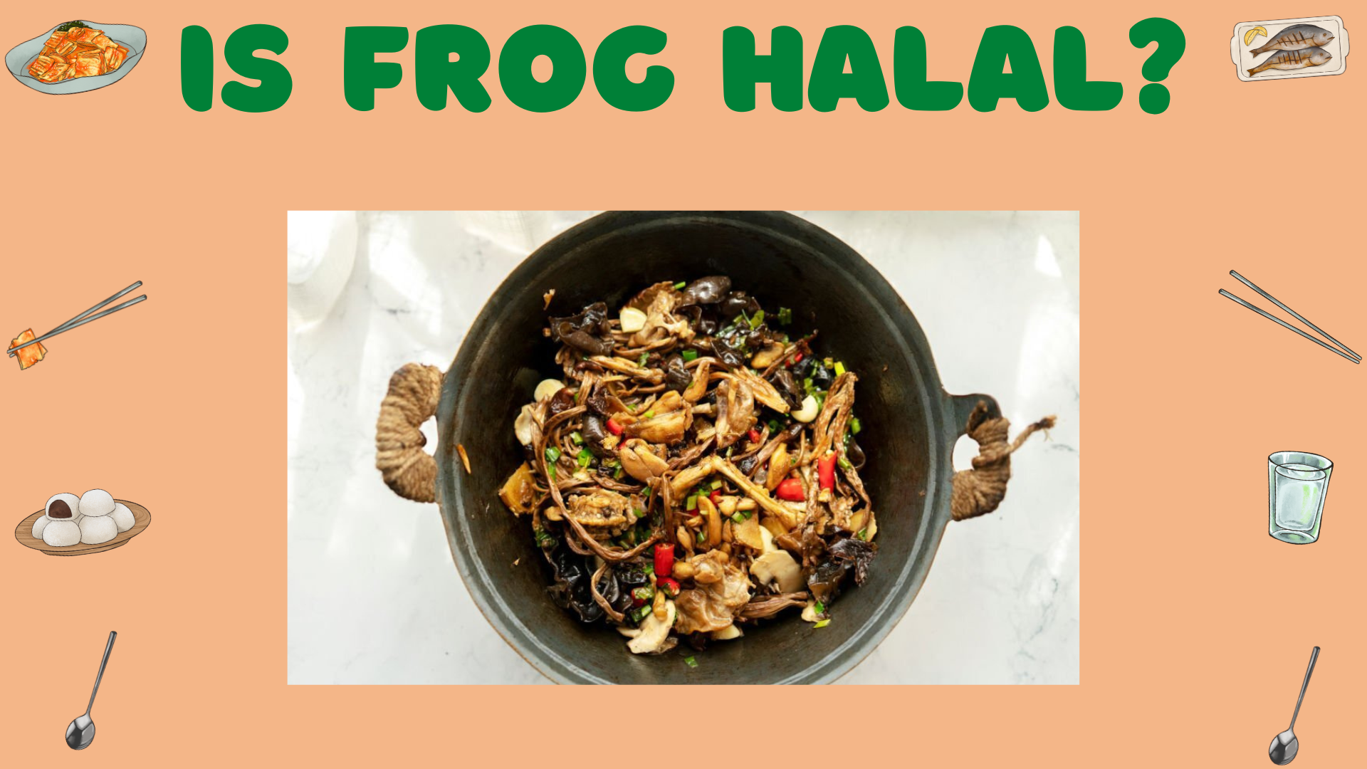 Is Frog Halal? is frog halal