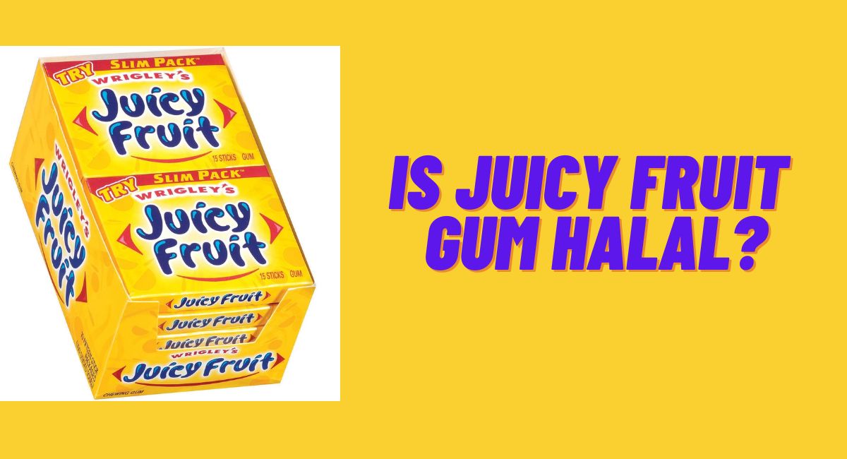 Is Juicy Fruit Gum Halal Or Haram? Is Juicy Fruit Gum Halal