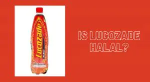 Is Lucozade Halal