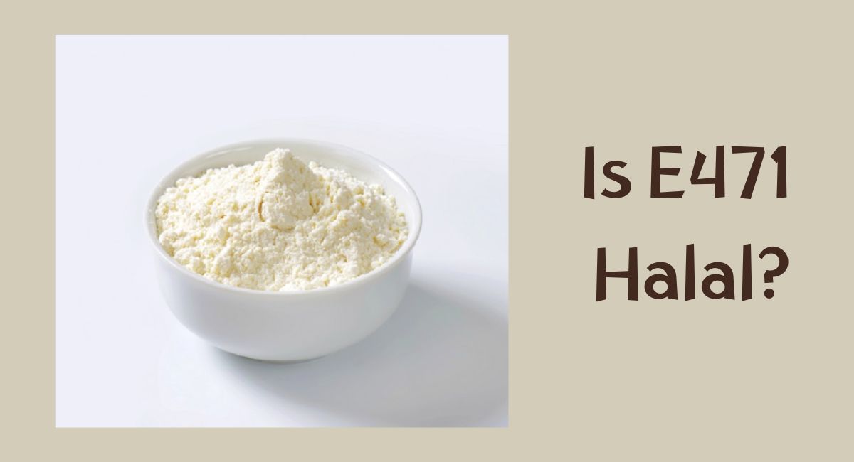 Is E471 Halal